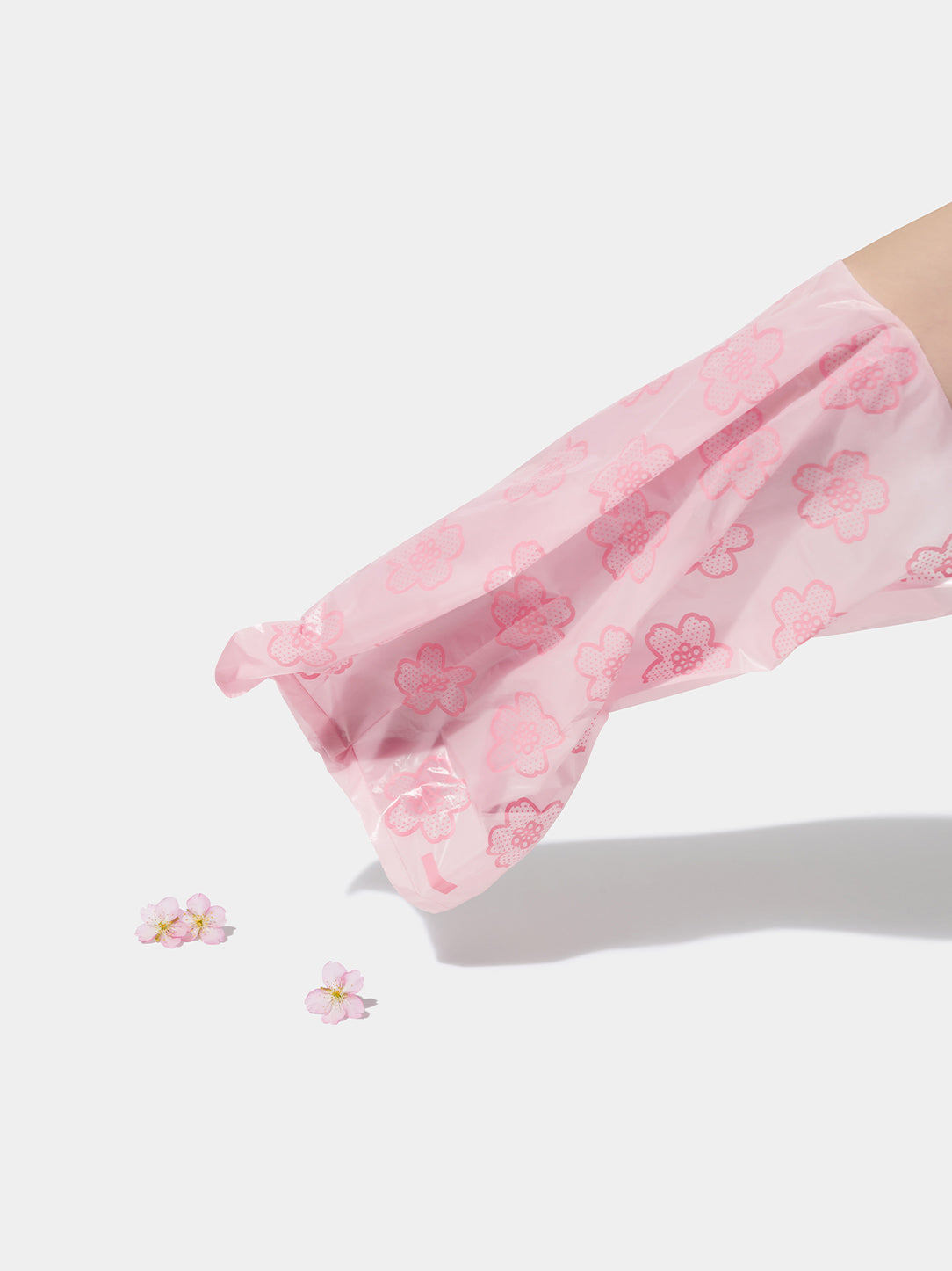 Cherry Blossom Pet Poop Bags with Dispenser